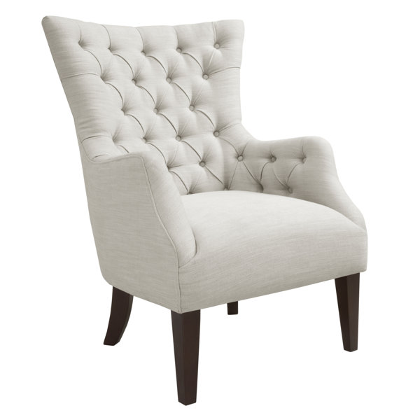 Birch Lane™ Button Tufted Modern Wingback Accent Chair & Reviews Wayfair
